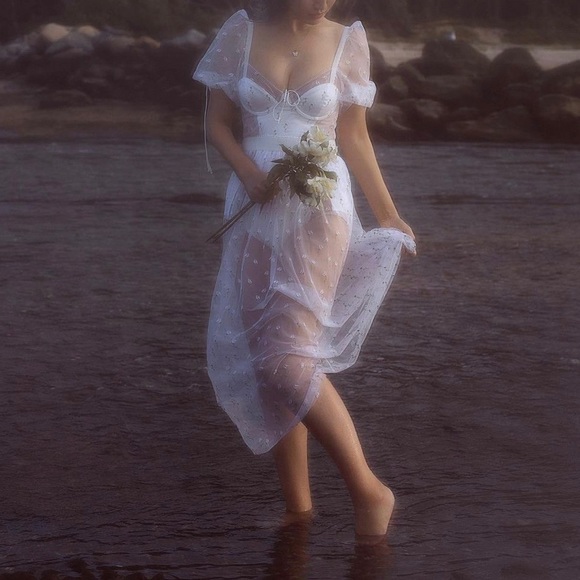 For Love and Lemons Frescia Maxi Dress - Picture 3 of 10